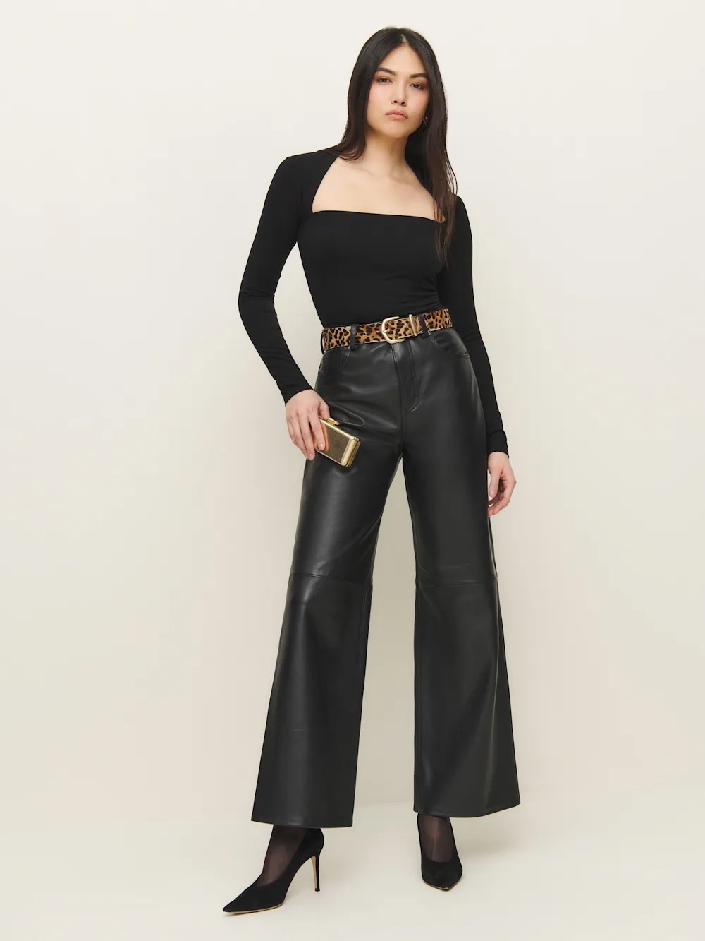 Reformation laurel knit top